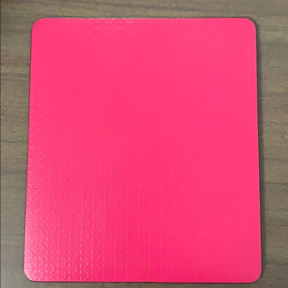 Tory Burch Soft Embossed T Mousepad- new w defect